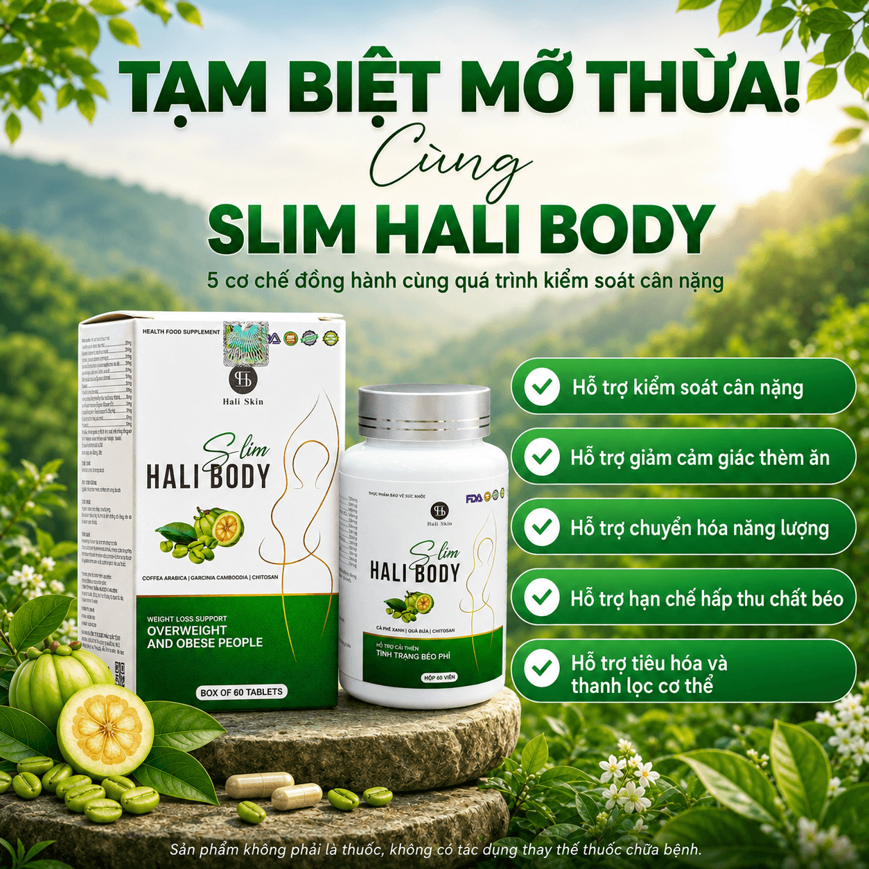 Viên Uống Slim Hali Body thumbnail 2