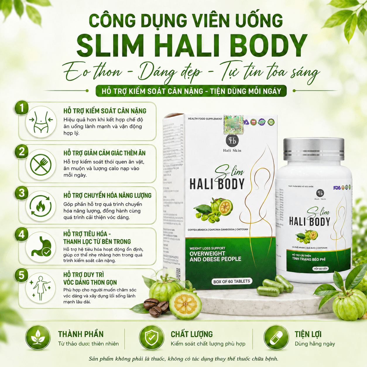 Viên Uống Slim Hali Body thumbnail 3