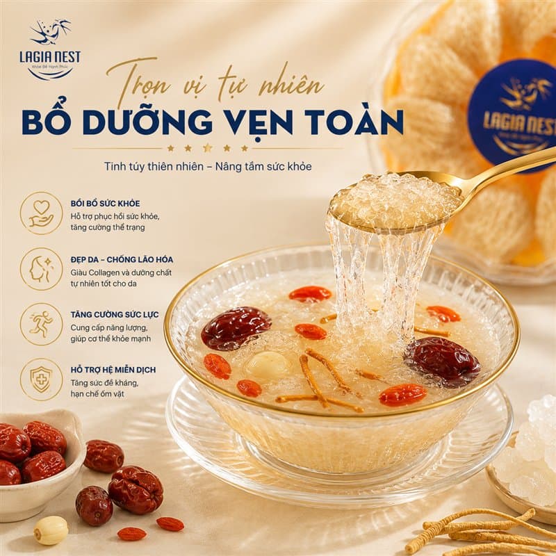 Tổ Yến Tinh Chế VIP Siêu Sợi Dày thumbnail 3