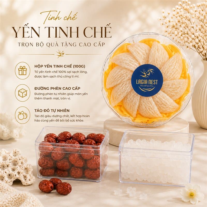 Yến Tinh Chế Sợi Sạch Lông thumbnail 2