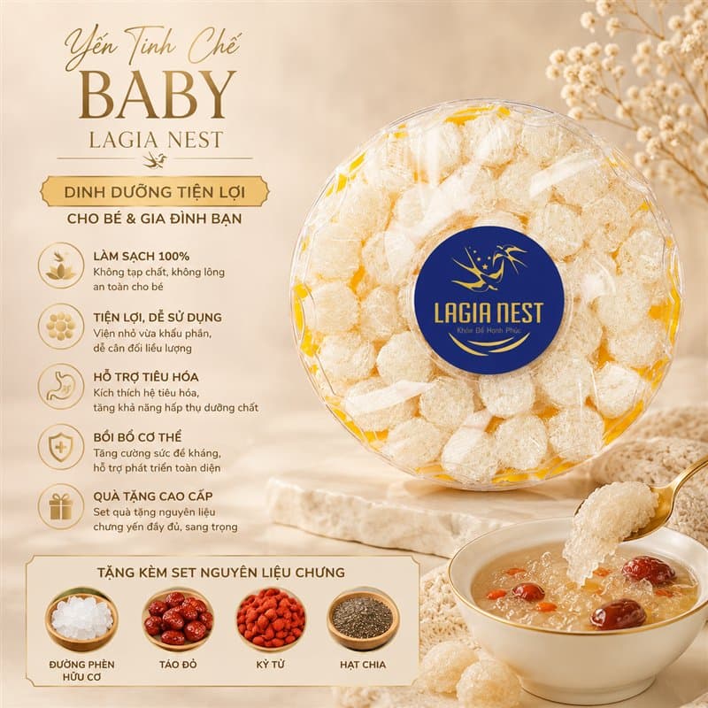 Yến Tinh Chế Baby (Cho Bé) thumbnail 2