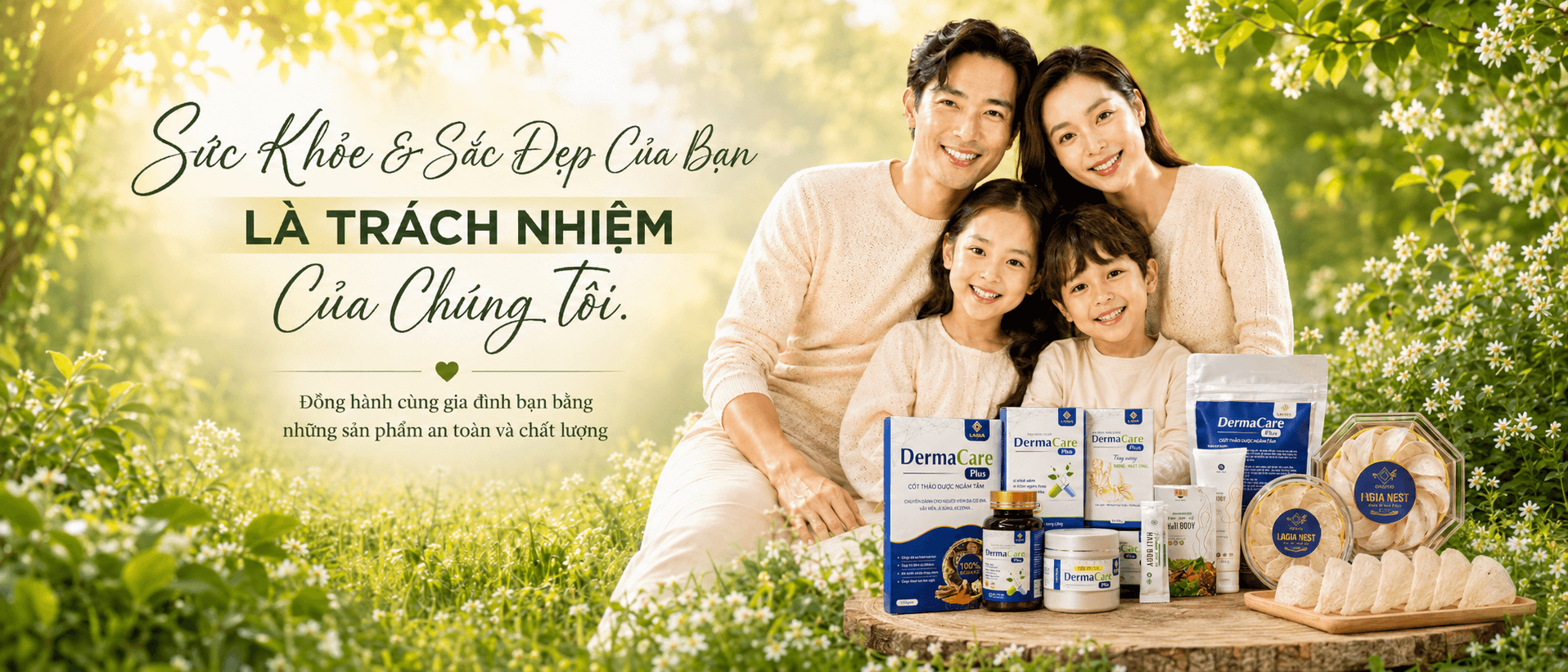 Sức khỏe & sắc đẹp của bạn là trách nhiệm của chúng tôi - LAGIA