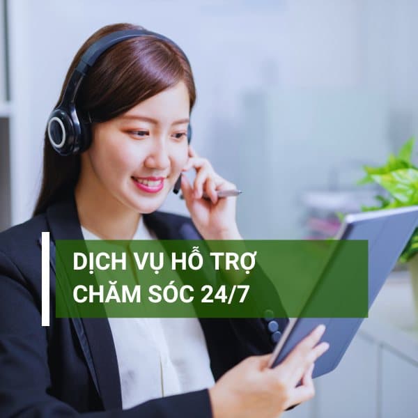 Dịch vụ hỗ trợ chăm sóc 24/7