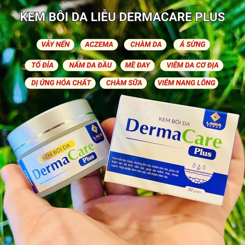 Kem Bôi Da DermaCare Plus — Nắp Bạc