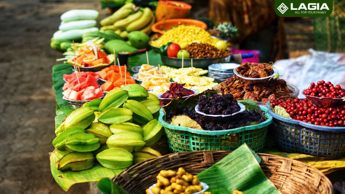 Trái cây rau củ tươi chống lão hóa